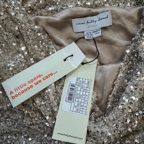 Never Fully Dressed Sequin Mini Jaspre Skirt - Picture 4 of 4